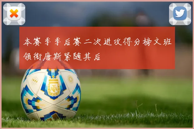 本赛季季后赛二次进攻得分榜文班领衔唐斯紧随其后